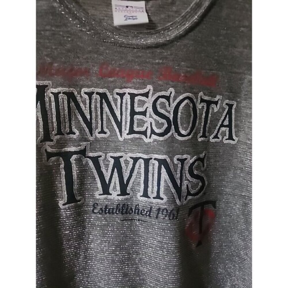 MLB Genuine Merchandise Campus Lifestyle Minnesota Twins Medium Cr60 New‎ NWOT - Picture 2 of 4